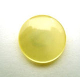 B14258 17mm Yellow Pearlised Polyester Shank button - Ribbonmoon