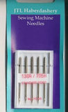 NMACH09 Machine Needles Standard Point 110/18 5 Piece Card - Ribbonmoon