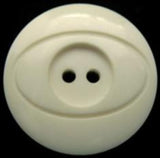 B9377 27mm Mist Green Gloss 2 Hole Button - Ribbonmoon