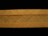 BB291 16mm Old Gold 100% Cotton Bias Binding - Ribbonmoon