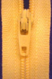Z1999 YKK 51cm Pale Butter Nylon No.3 Closed End Zip - Ribbonmoon