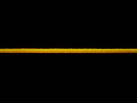 E067 Thin Deep Yellow Rounded Hat Elastic. - Ribbonmoon