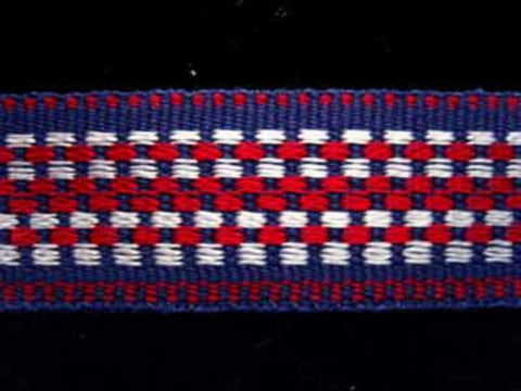 FT943 21mm Woven Jacquard Braid Trimming - Ribbonmoon