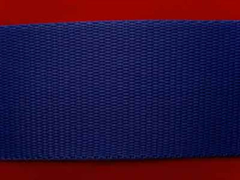 WEB26 50mm Dark Royal Blue Polypropylene Webbing - Ribbonmoon