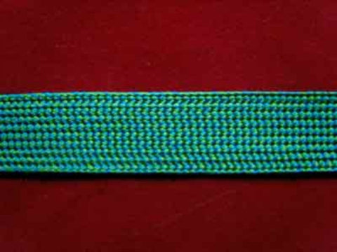 FT1661 13mm Green Flat Braid Trimming
