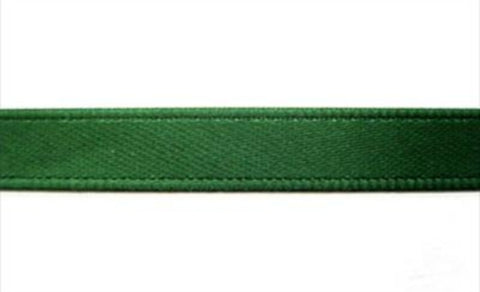 R5156 7mm Deep Hunter Green Double Face Satin Ribbon