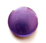 B7581 19mm Tonal Violet Pearlised Polyester Shank Button - Ribbonmoon