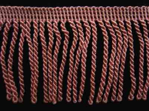 FT070 65mm Dusky Pink Bullion Fringe - Ribbonmoon