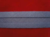 BB155 13mm Pale Moon Blue 100% Cotton Bias Binding - Ribbonmoon