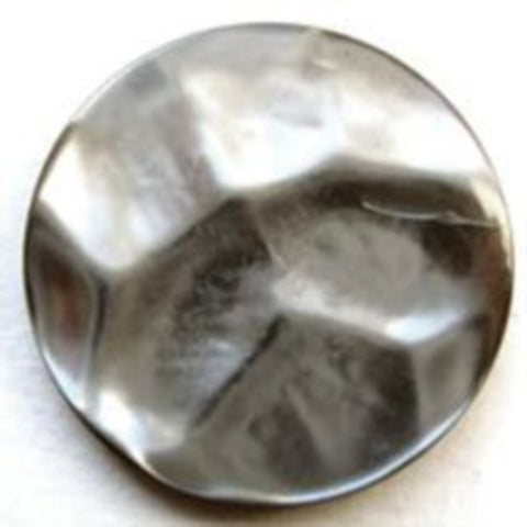 B8439 23mm Tonal Greys Pearlised Polyester Shank Button - Ribbonmoon