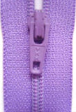 Z1938 YKK 23cm Lilac Nylon No.3 Closed End Zip - Ribbonmoon