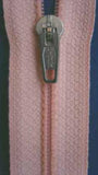 Z0032 YKK 18cm Peach Nylon Pin Lock No.3 Closed End Zip - Ribbonmoon