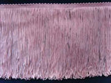 FT483 15cm Baby Pink Dense Looped Dress Fringe - Ribbonmoon