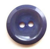B5567 16mm Tonal Dusky Lupin Blue Gloss 2 Hole Button - Ribbonmoon