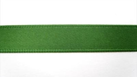 R1910 10mm Leaf Green Double Faced Satin Ribbon by Offray - Ribbonmoon