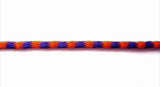 R4535 2.5mm Purple and Orange Wired Decorative Cord - Ribbonmoon
