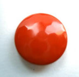 B8772 18mm Burnt Orange Subtle Hobneycomb Gloss Shank Button - Ribbonmoon
