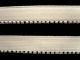 E054 13mm Thick Ivory Elastic, Anti Slip Back - Ribbonmoon