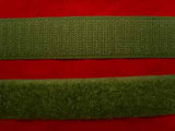 HL39 25mm Olive Green Sew on Hook and Loop Fastening Tape - Ribbonmoon
