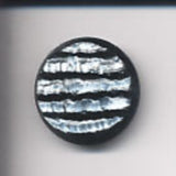 B6246 28mm Black and Shimmery Pearlised Grey Textured Shank Button - Ribbonmoon