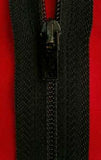 Z0199 51cm Black Nylon No.3 Closed End Zip - Ribbonmoon
