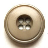 B7440 19mm Dull Beige Soft Sheen 4 Hole Button - Ribbonmoon