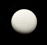 B4009 14mm White Lightly Domed Linen Effect Shank Button - Ribbonmoon
