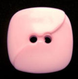 B9242L 22mm Baby Pink High Gloss 2 Hole Button
