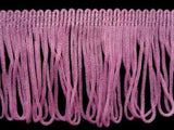 FT1729 58mm Bright Baby Pink Looped Dress Fringe - Ribbonmoon