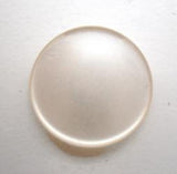 B16473 19mm Cream Tinted Pearlised Polyester Shank Button - Ribbonmoon
