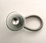 B12844 15mm Silver Adjustable Wonder Button