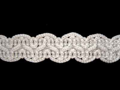 FT849 16mm White Braid Trimming