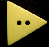 B7146L 24mm Primrose Gloss Triangle Shape 2 Hole Button
