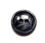 B11206 16mm Tonal Shimmery Dark Moonlight Navy Blue 2 Hole Button - Ribbonmoon
