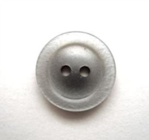 B9804 13mm Tonal Grey Shimmery 2 Hole Button - Ribbonmoon