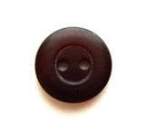 B8095 13mm Tonal Dark Brown Glass Two Hole Button - Ribbonmoon