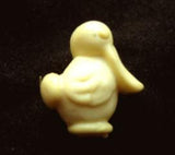 B17787 16mm Jasmine Bird Shaped Novelty Shank Button - Ribbonmoon