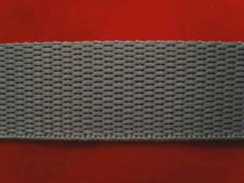 WEB39 20mm Grey Polypropylene Webbing - Ribbonmoon