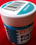 FABPAINTTURQUOISE Turquoise Dylon Fabric Paint 25ml Bottle - Ribbonmoon