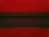 BB243 16mm Very Dark Brown 100% Cotton Bias Binding - Ribbonmoon