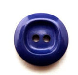 B11158 19mm Purple Blue Chunky Gloss Nylon 2 Hole Button