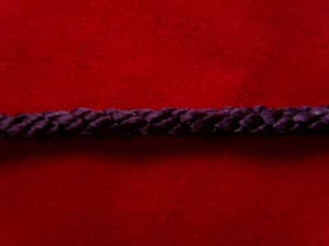 C411 4mm Lacing Cord by British Trimmings, Blackberry 405 - Ribbonmoon