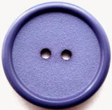 B15286 25mm Dusky Lupin Matt Centre 2 Hole Button - Ribbonmoon