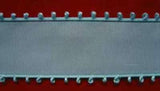 R6737 21mm Saxe Blue Taffeta Ribbon with Picot Feather Edges - Ribbonmoon