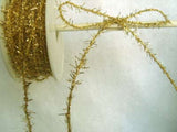 R5560 10mm Gold Wired Tinsel String - Ribbonmoon