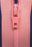 Z1387 Optilon 18cm Vieux Rose Pink Nylon No.3 Closed End Zip - Ribbonmoon