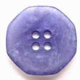 B10810 21mm Tonal Royal Blues Shimmery 4 Hole Button - Ribbonmoon
