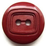 B11697 22mm Dark Rust 2 Hole Button - Ribbonmoon