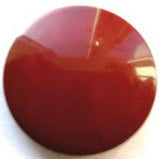 B8434 22mm Russet Brown Gloss Shank Button - Ribbonmoon