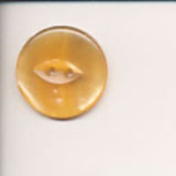 B10393 22mm Tonal Pale Marigold 2 Hole Polyester Fish Eye Button - Ribbonmoon